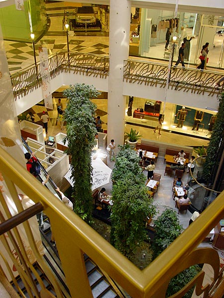 The Emquartier Department Store. The place is comprises the